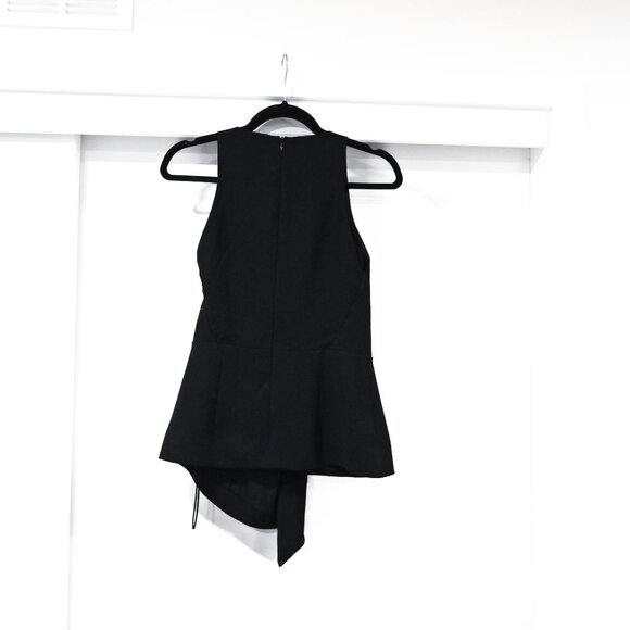 Nicholas Size 4 Deep V-Neck Drape Sleeveless Blouse - Picture 4 of 7